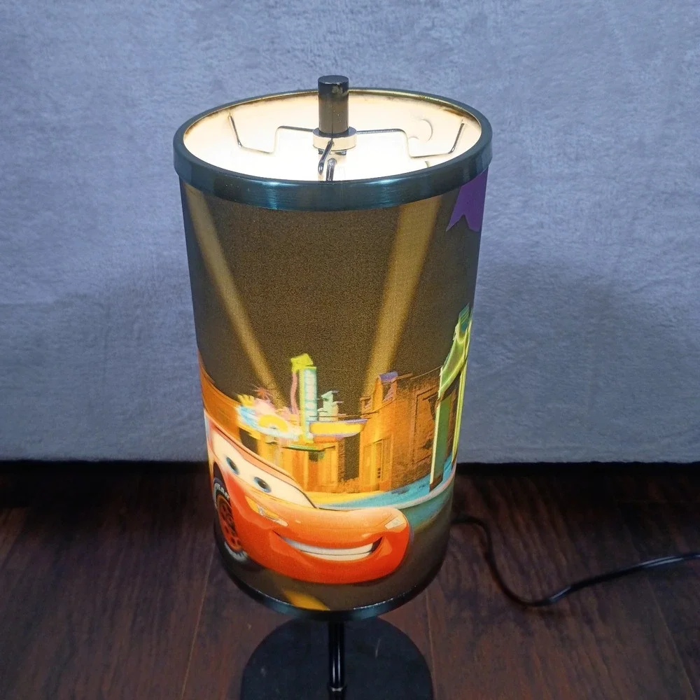 Disney Pixar Cars Holographic Bedroom Lamp Children's 18